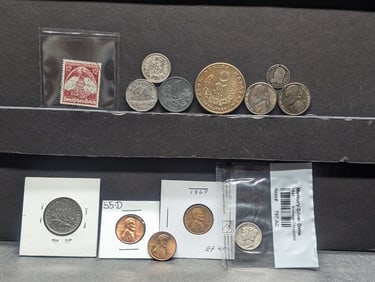 Grab Bag of U.S. & World Coins