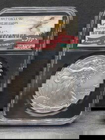 2017 American Silver Eagle - NGC MS70 *First Strike*