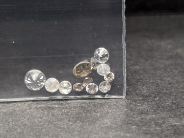 0.61 Ct. Diamond Investment Lot - BEAUTIFUL Round Diamonds!!