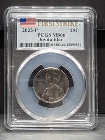 2023-P Jovita Idar Quarter - PCGS MS66 *First Strike*