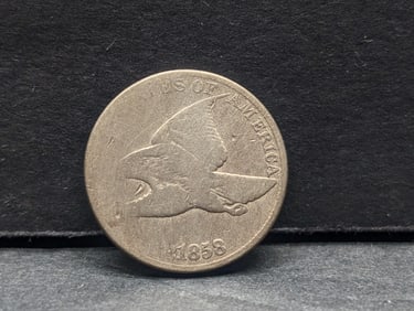 1858 Flying Eagle Cent