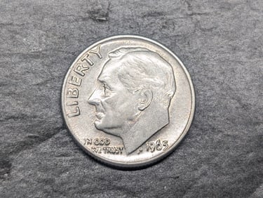 1965 Roosevelt Dime