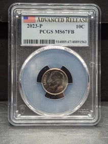 2023-P Roosevelt Dime - PCGS MS67 FB *Advanced Release*