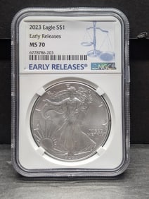2023 American Silver Eagle - NGC MS70 *Early Release*