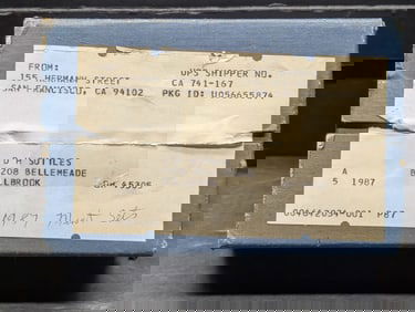 1987-S U.S. Mint Proof Sets in Shipping Box (5 PCS)