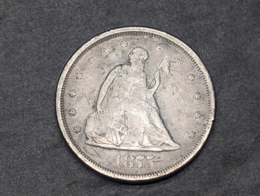1875-S Seated Liberty 20 Cent Piece *Tough Type*