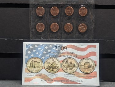 2009 Lincoln Bicentennial Uncirculated Cent Set