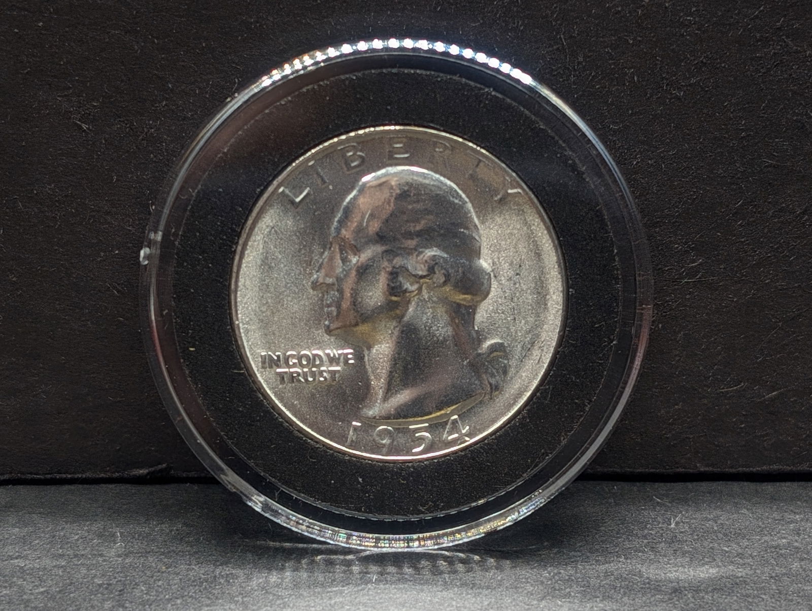 1954-S Mint State BU gem Washington quarter (1 of 2)