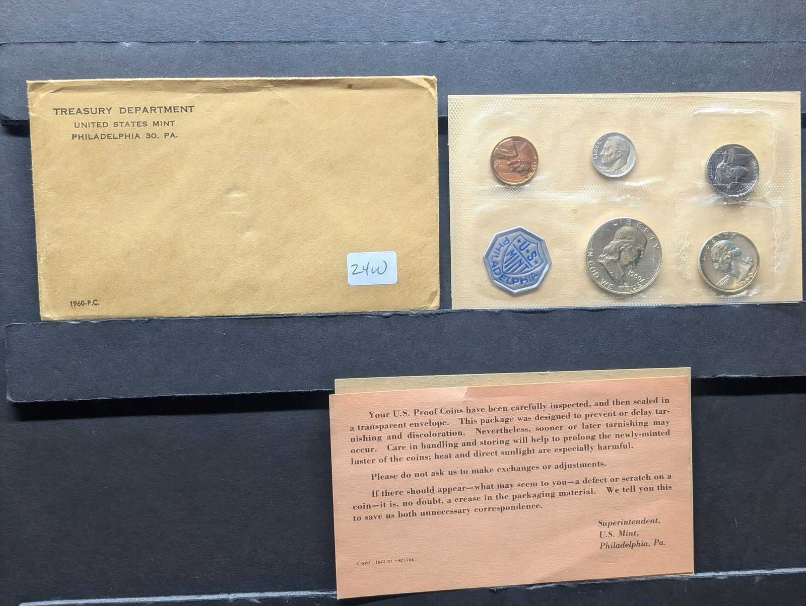 1960 5-Coin U.S. Proof Set (1 of 3)