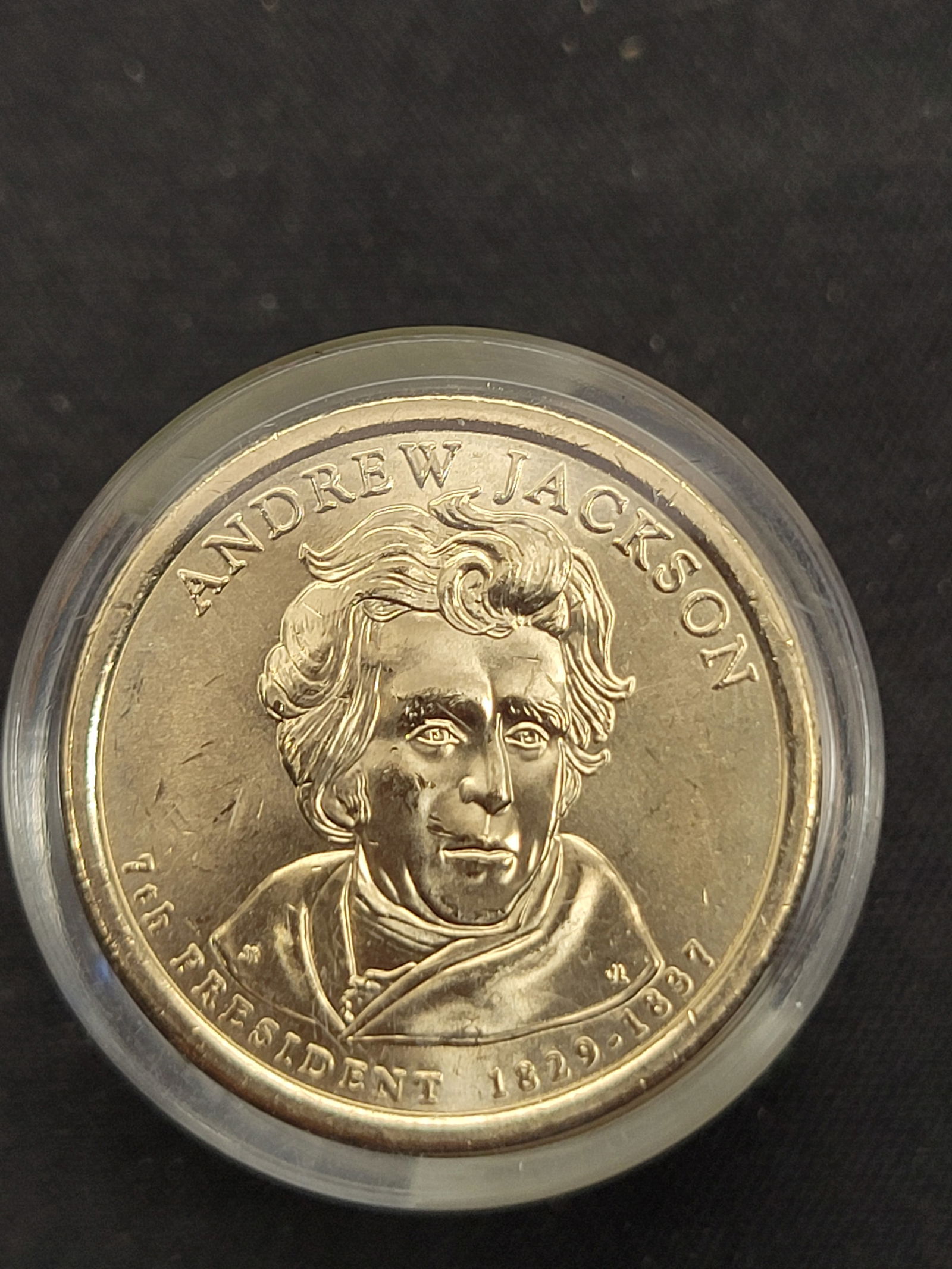 2008-D UNC. Andrew Jackson 12 Presidential Dollars By DanBury Mint: 2008-D UNC. Andrew Jackson 12 Presidential Dollars By DanBury Mint