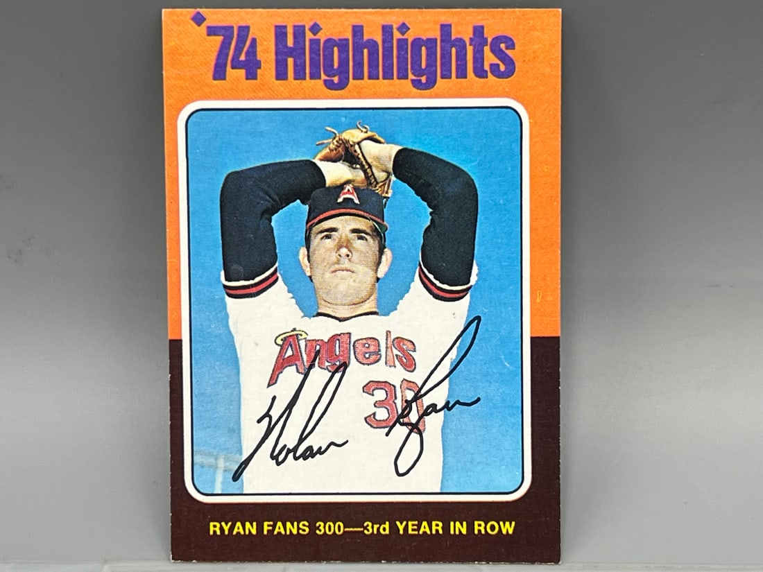 1975 Topps Mini Nolan Ryan Highlights #5 (1 of 2)