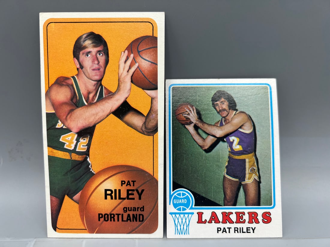 1970 Topps and 1972 Topps Pat Riley - HOF: 1970 Topps and 1972 Topps Pat Riley - HOF