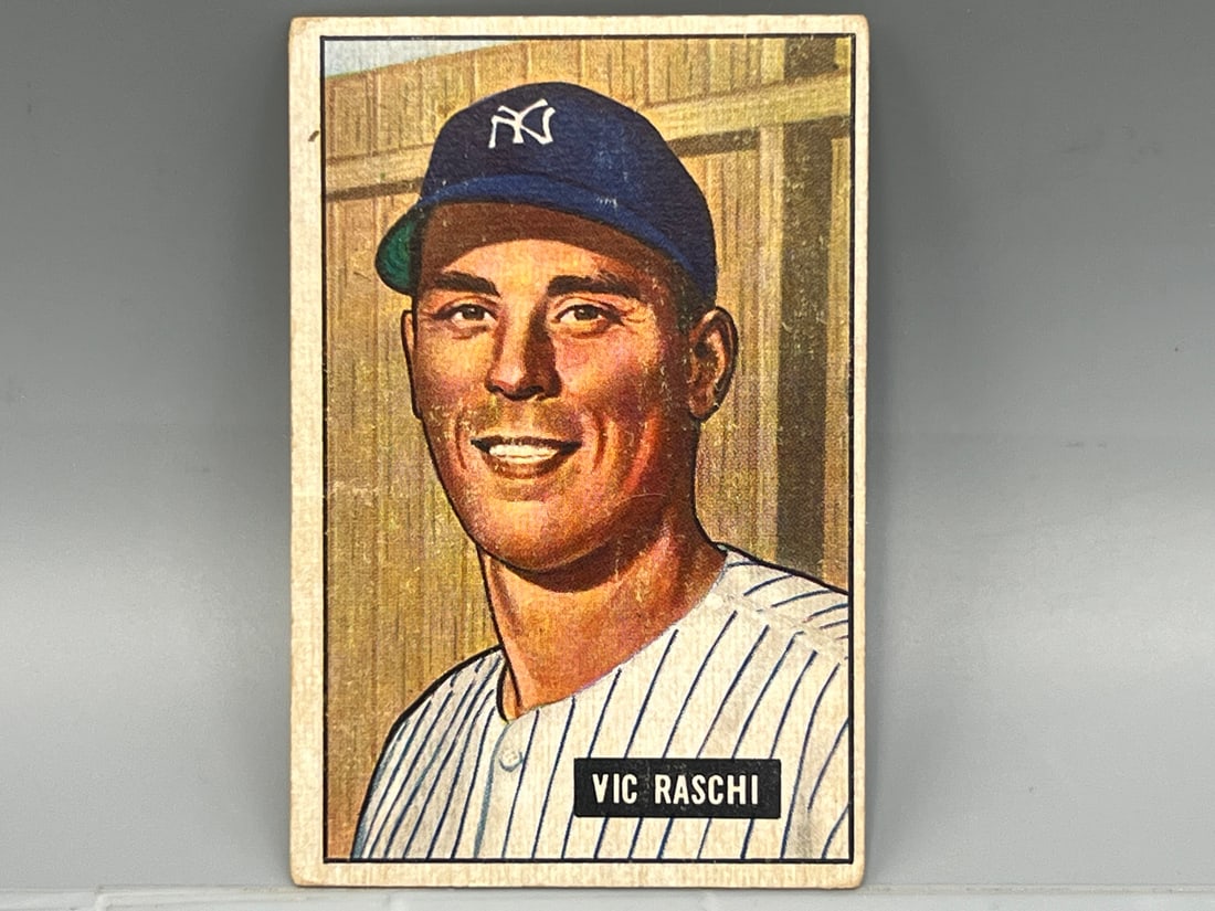 1951 Bowman Vic Raschi #25 (1 of 2)
