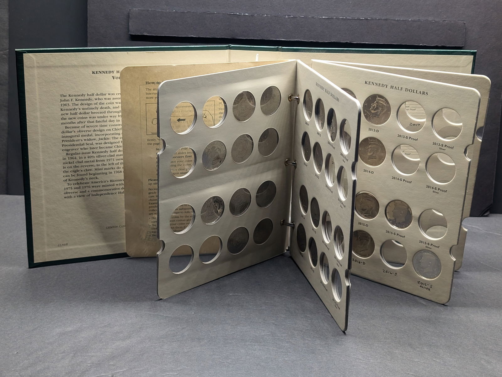 2005-2017 Collection of Kennedy Half Dollars in Nice Album (1 of 10)