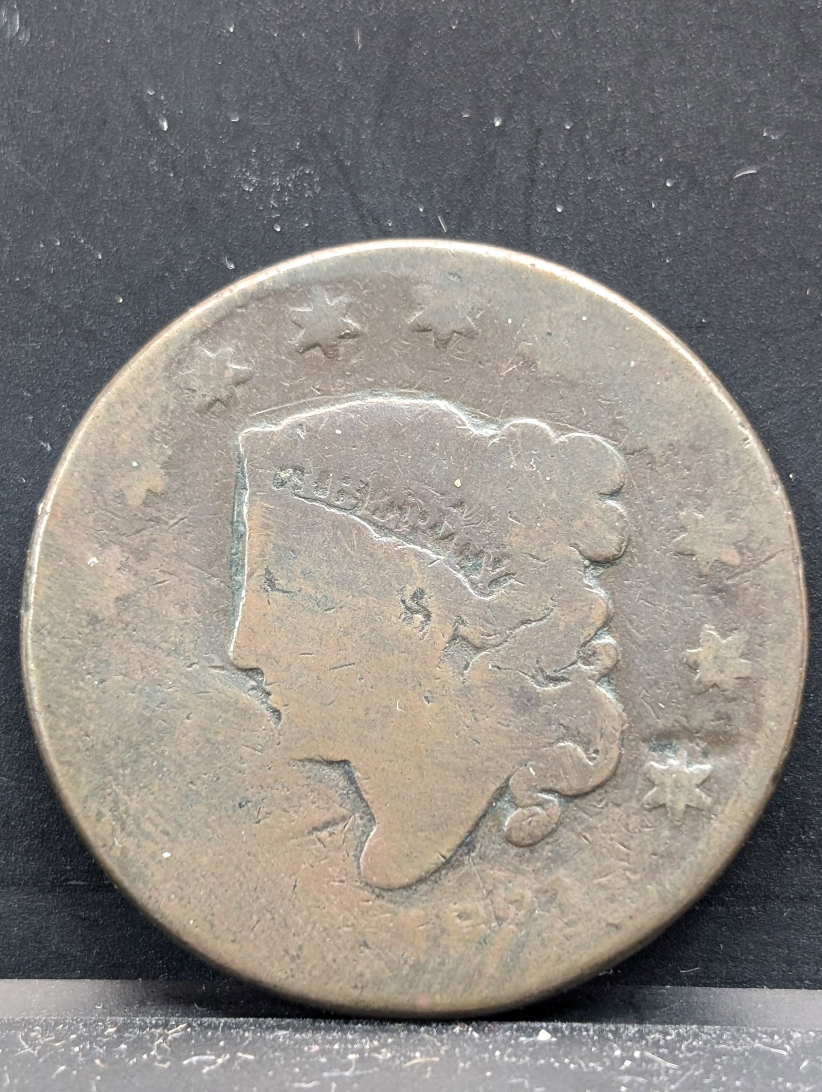 1831 Coronet large Cent (1 of 2)