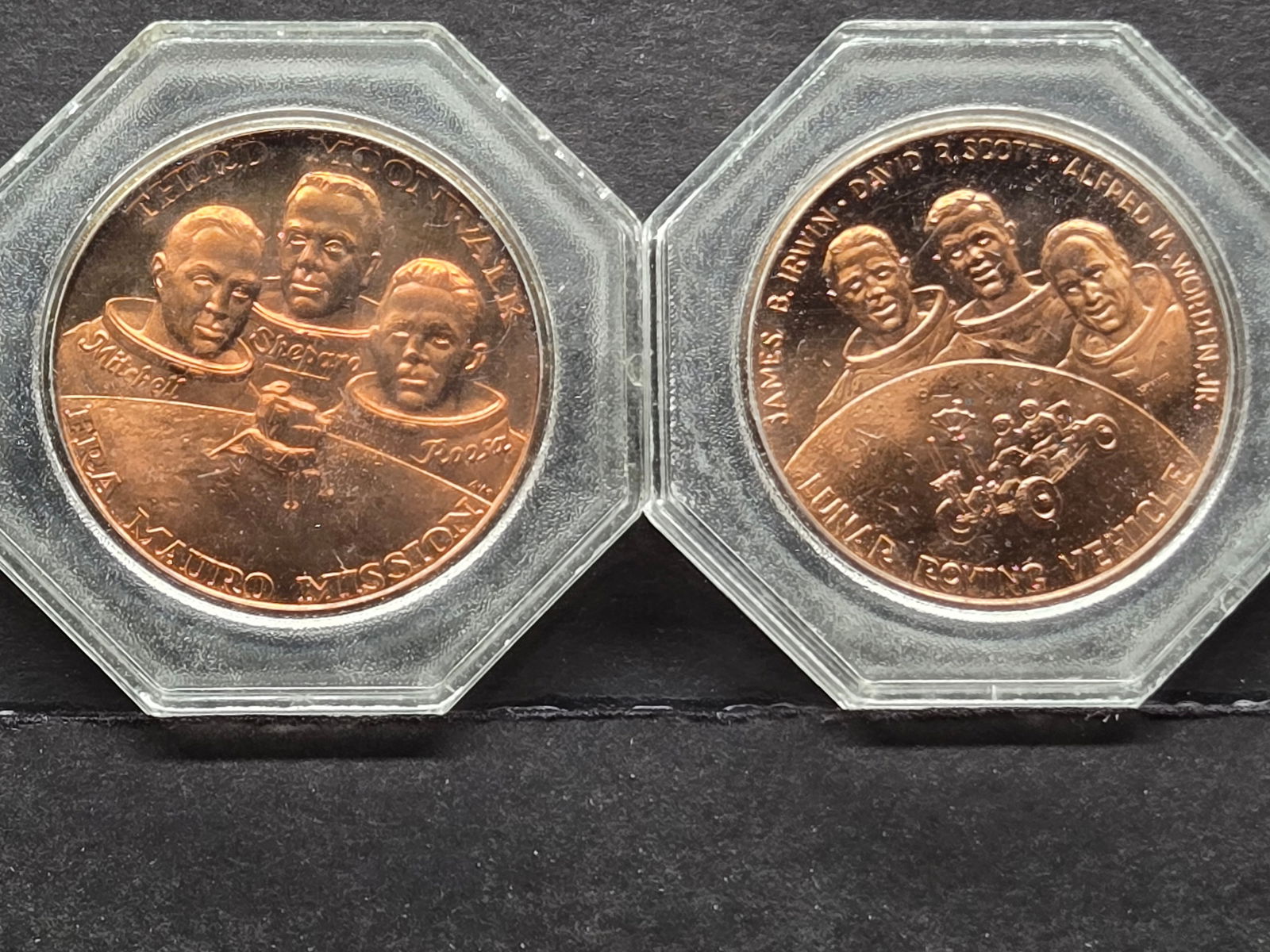 Two Apollo Bronze Tokens (1 of 2)