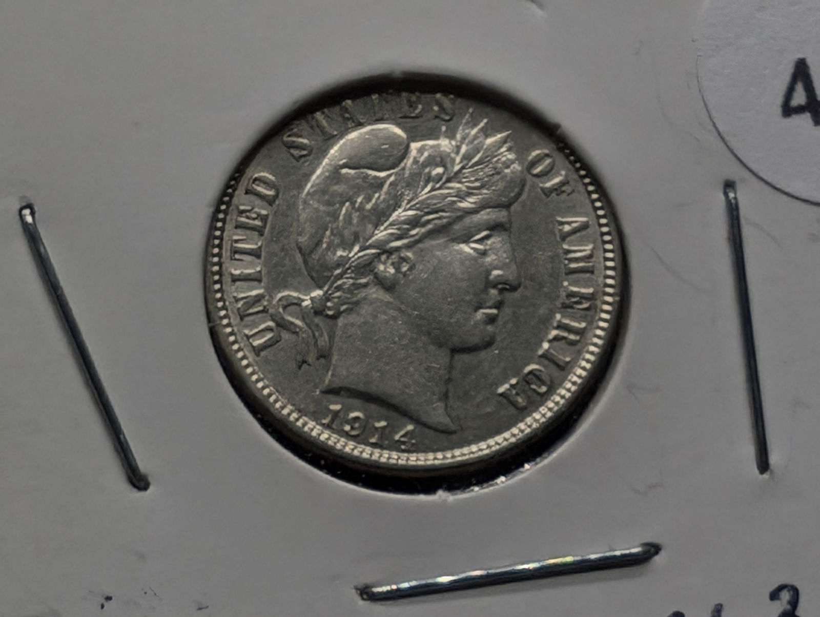 1914-D Barber Dime AU to MS (1 of 3)