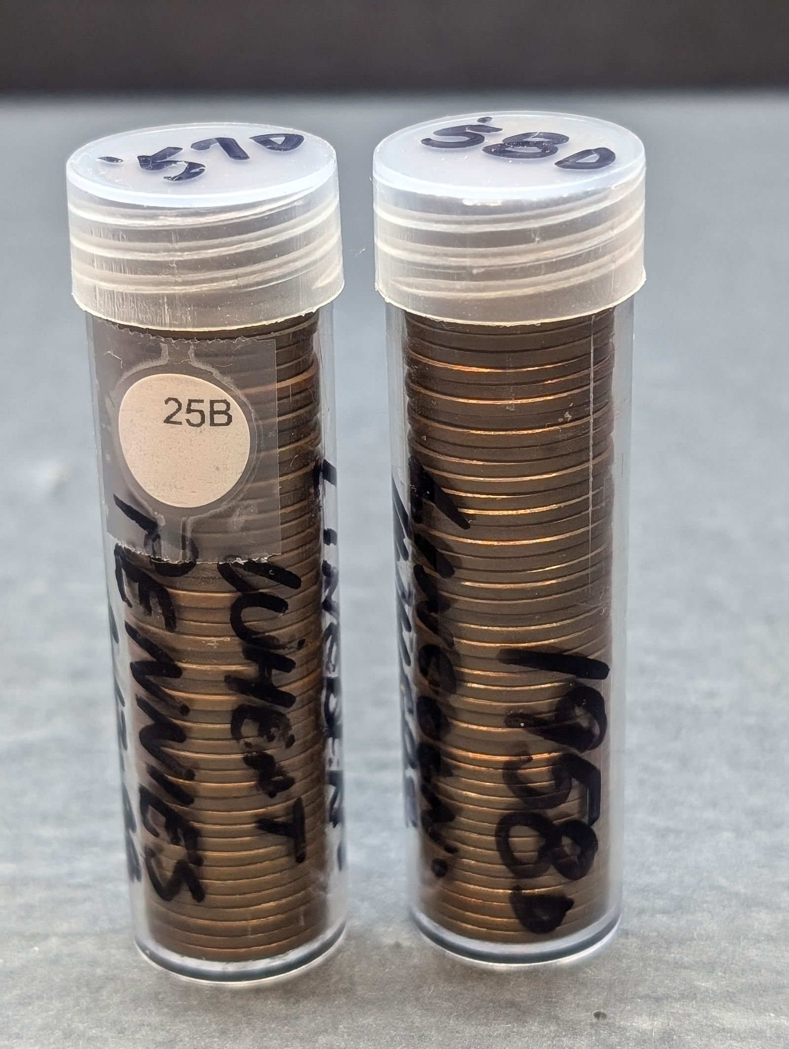 50- 1957-D & 50-1958-D Lincoln Wheat Cents (1 of 2)