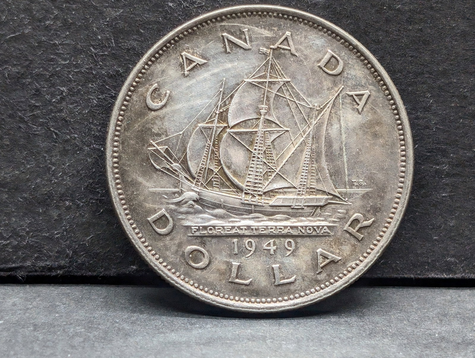 1949 Newfoundland Dollar Canada 80% Silver: 1949 Newfoundland Dollar Canada 80% Silver