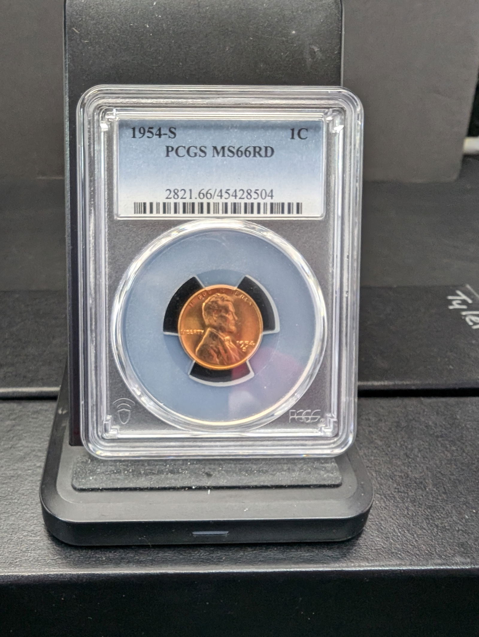 1954-S Lincoln Wheat Cent, PCGS MS66RD (1 of 3)