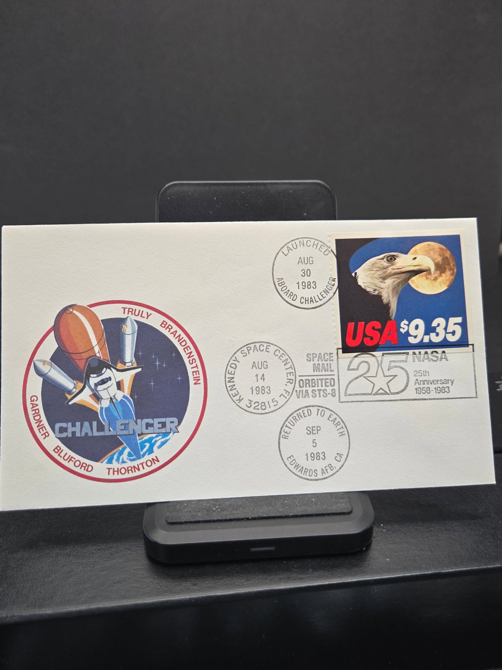 Space Mail Launched Aboard the Challenger- August 30th, 1983: Space Mail Launched Aboard the Challenger- August 30th, 1983