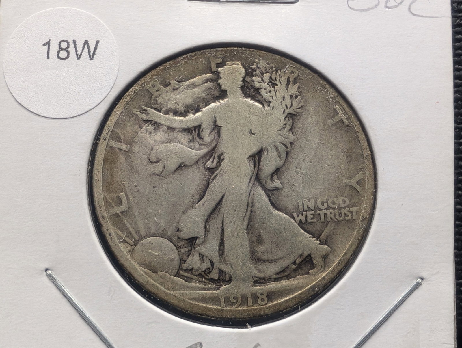 1918-D Walking Liberty Half Dollar: 1918-D Walking Liberty Half Dollar