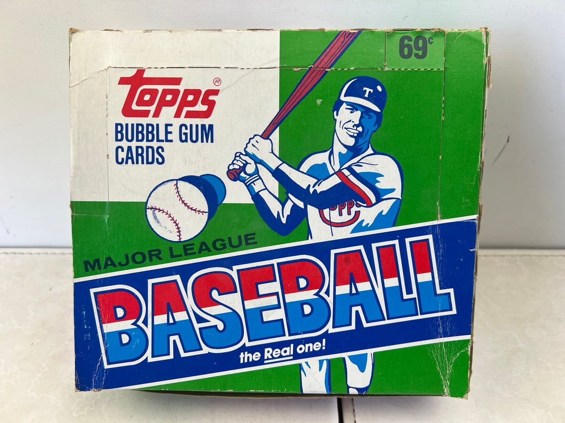 1987 Topps Baseball Complete Cello Pack Wax Box - Possible Bonds, Jackson, Larkin RCs (1 of 2)