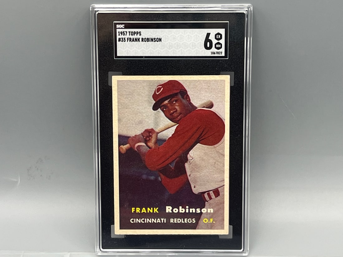1957 Topps Frank Robinson RC #35 SGC EX-NM 6 (1 of 2)