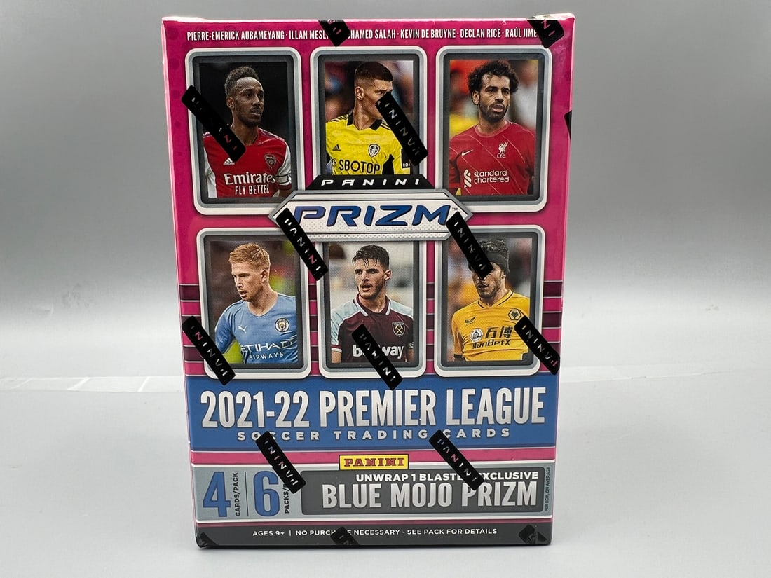 2021-22 Panini Prizm Premier League Soccer Sealed Blaster Box: 2021-22 Panini Prizm Premier League Soccer Sealed Blaster Box