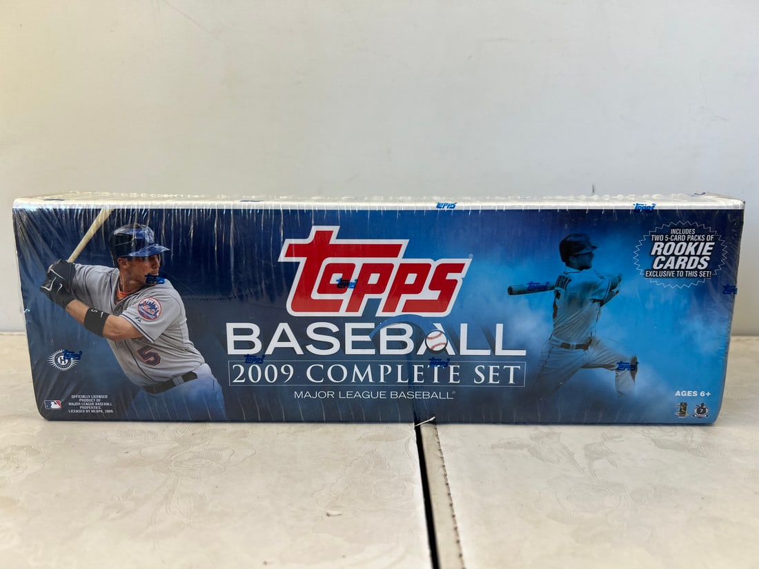 2009 Topps Baseball Complete Factory Sealed Set w/Rookie Exclusive Packs (1 of 2)