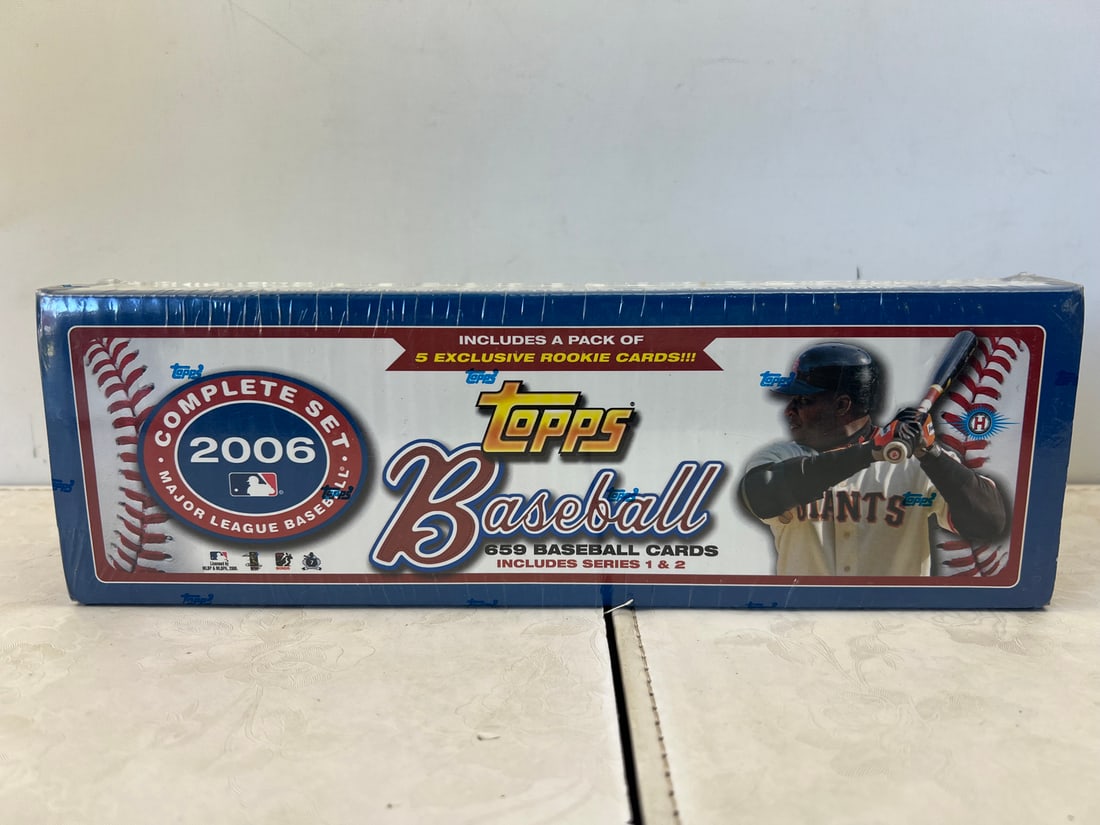2006 Topps Baseball Complete Factory Sealed Set w/Rookie Exclusive Pack (1 of 2)