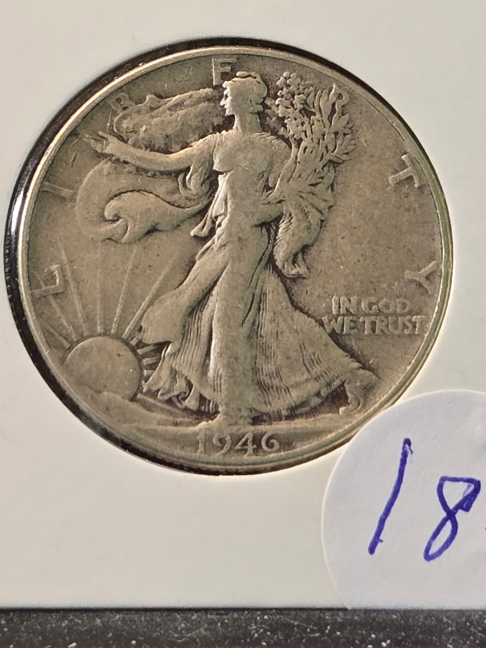 1946 P Walking Liberty Half Dollar: 1946 P Walking Liberty Half Dollar