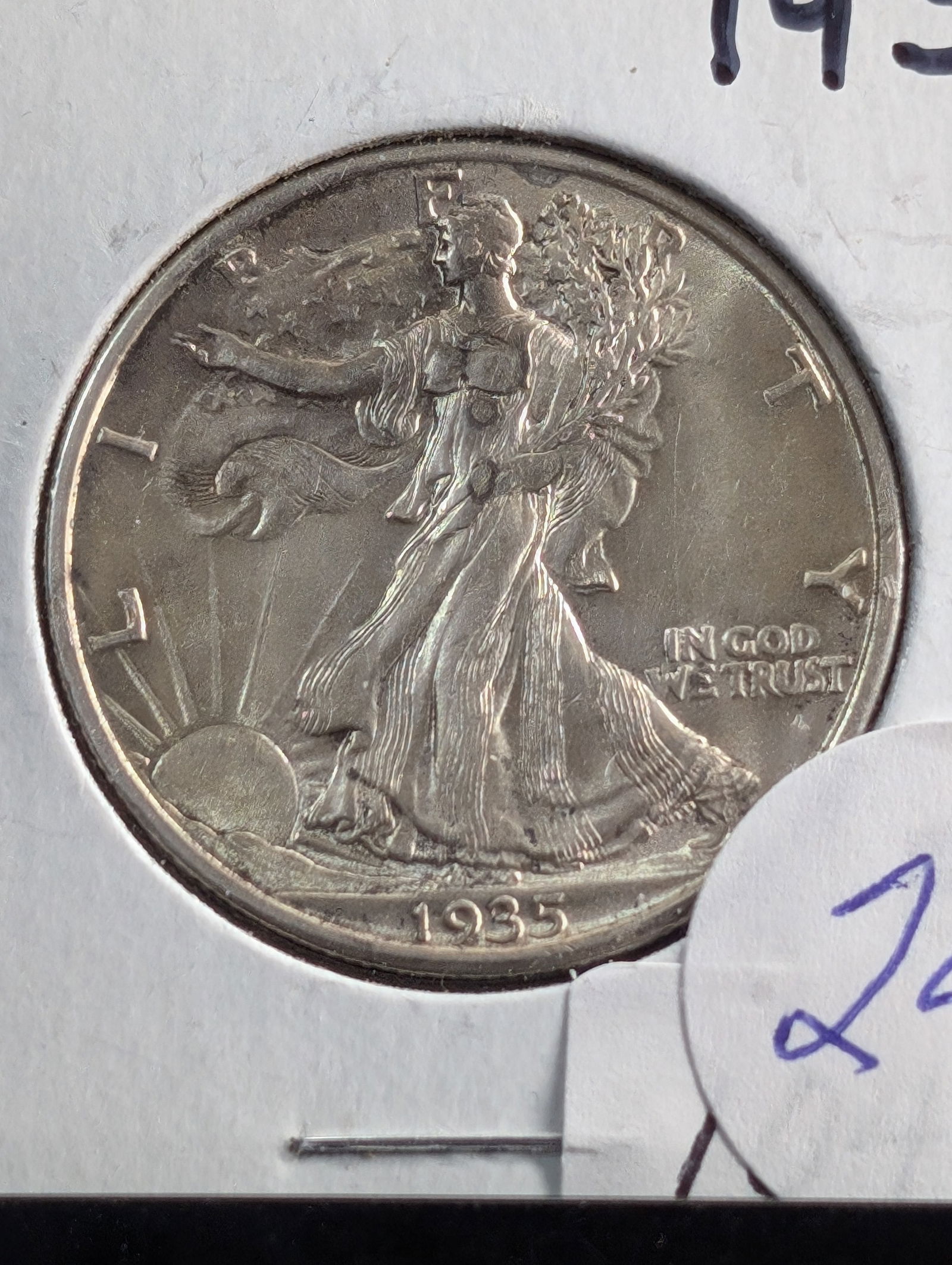 1935 P Walking Liberty Half Dollar High Grade (1 of 3)