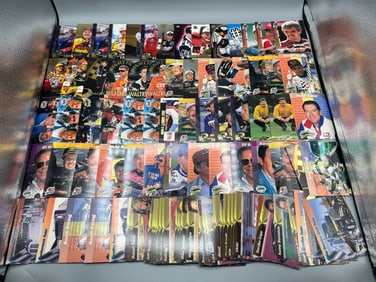 Lot of Many Assorted Racing Trading Cards - Varying Conditions