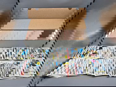 Box of Assorted 2018 Topps Heritage Baseball Cards W/ Inserts & Stars