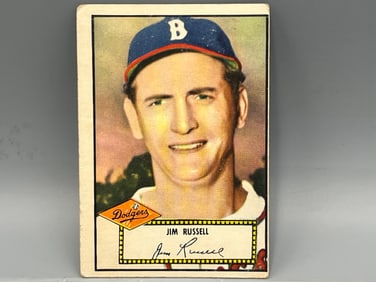 1952 Topps Jim Russell #51