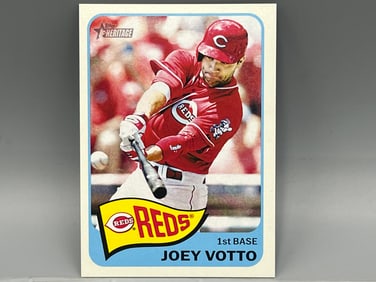 2014 Topps Heritage Joey Votto Action Variation #472
