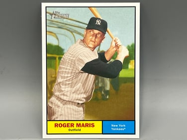 2010 Topps Heritage Roger Maris Chase Variation SP #61