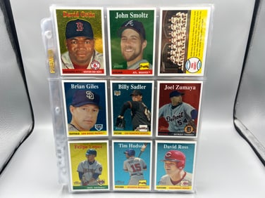 2007 Topps Heritage Chrome Baseball Complete 110 Card Base Set W/ Many Stars - All Cards #/1958
