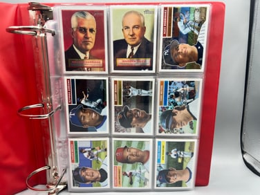 2005 Topps Heritage Chrome Baseball Complete 110 Card Set W/ Many Stars & 5 Refractors - All Cards