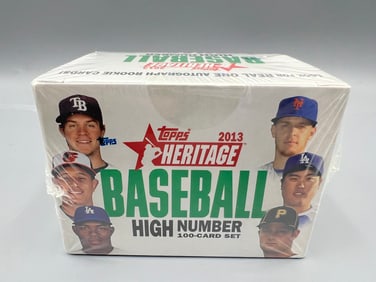 2013 Topps Heritage High Number Baseball Sealed 100 Card Set - Tough To Find - Low Production - 1