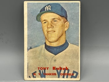 1957 Topps Tony Kubek RC #312