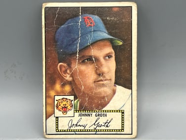 1952 Topps Johnny Groth #25