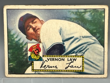 1952 Topps Vern Law #81