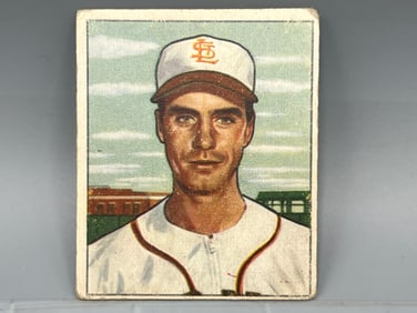 1950 Bowman Billy DeMars RC #252 - Last Card In Set