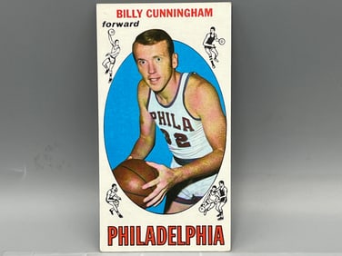 1969-70 Topps Billy Cunningham RC #40