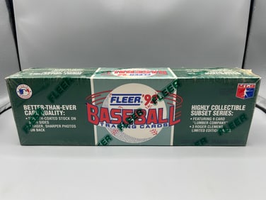 1992 Fleer Baseball Complete Factory Sealed Set