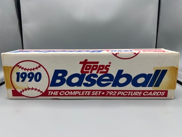 1990 Topps Baseball Complete Factory Sealed Set