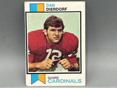 1973 Topps Dan Dierdorf RC #322