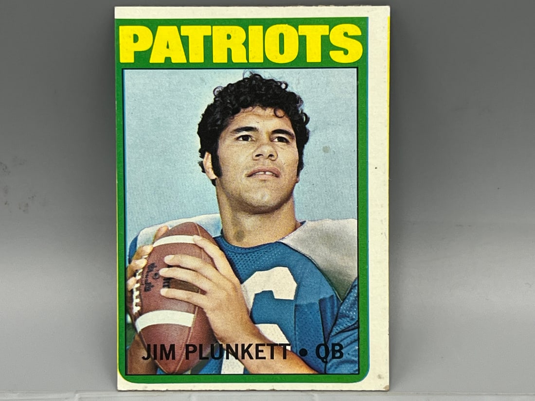 1972 Topps Jim Plunkett RC #65: 1972 Topps Jim Plunkett RC #65